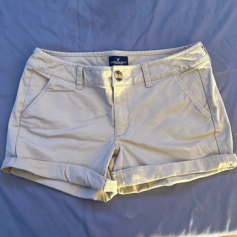 American Eagle Khaki Shorts